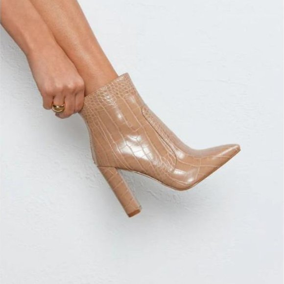 Billini Kourt in Nude Croc - Picture 4 of 8